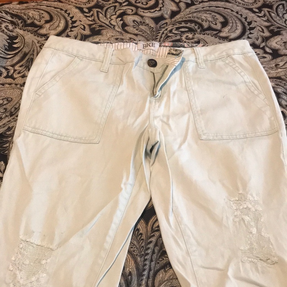 BKE Mollie Casual light green pants size 28